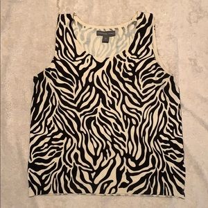Animal print top